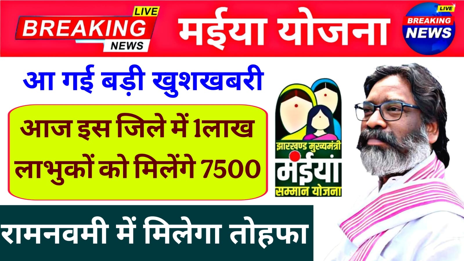 Maiya Samman Yojana BigNews