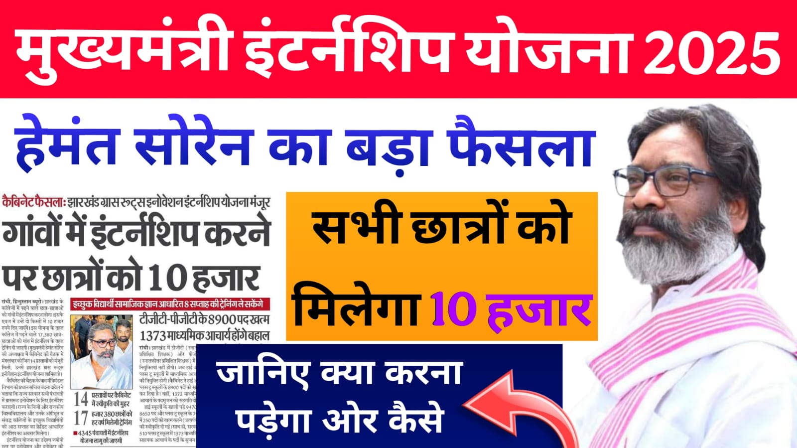 Mukhyamantri Intership Yojana Jharkhand