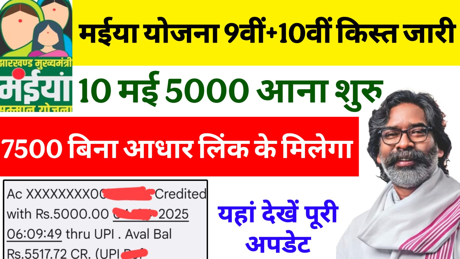 Maiya Samman Yojana